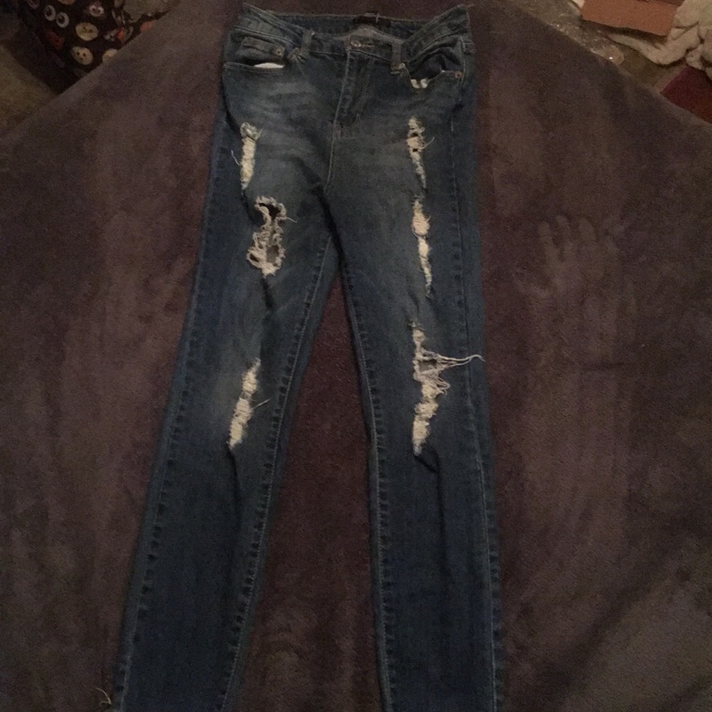 Holy jeans